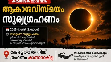 കറുത്തവാവും സൂര്യഗ്രഹണവും ഒരേ ദിവസം | കേരളത്തിൽ നിന്ന് ഇന്ന് ഗ്രഹണം കാണാമോ?