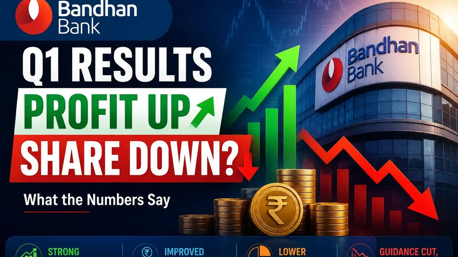 Profit Up, Share Down! Bandhan Bank Q1-ൽ എന്ത് പറ്റി ?