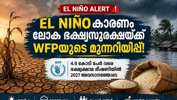 El Niño Alert: ലോക ഭക്ഷ്യസുരക്ഷയ്ക്ക് WFPയുടെ മുന്നറിയിപ്പ്