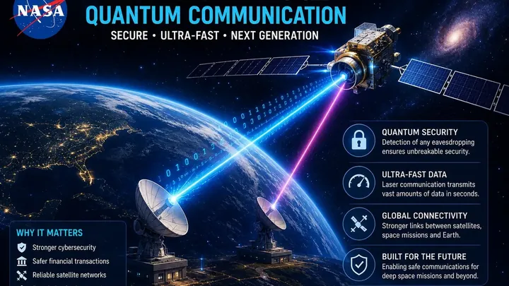 NASA Space Tech: Quantum Communication-ന്റെ ഭാവിയിലേക്ക് പുതിയ ചുവടുവെപ്പ്; സുരക്ഷിത ഇന്റർനെറ്റിന്റെ തുടക്കമാകുമോ?