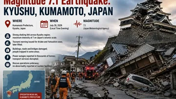Japan Earthquake: ക്യൂഷൂവിലെ കുമമോട്ടോയിൽ 7.1 തീവ്രത ഭൂചലനം; രക്ഷാപ്രവർത്തനം തുടരുന്നു