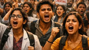 NEET പേപ്പർ ചോർച്ച: ദേശീയ തലത്തിൽ പ്രതിഷേധം ശക്തം