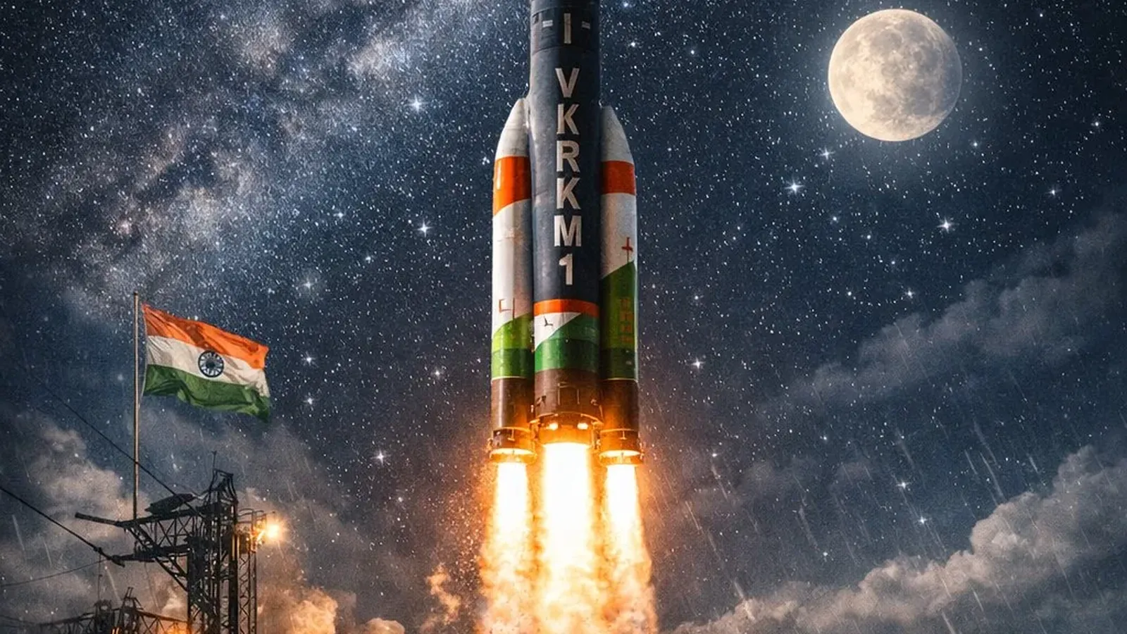 വിക്രം‑1: ഇന്ത്യയുടെ ആദ്യ സ്വകാര്യ ഓർബിറ്റൽ റോക്കറ്റ് വിജയകരമായി വിക്ഷേപിച്ചു