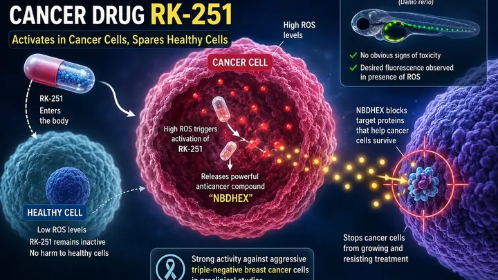 Chemotherapyയ്ക്ക് പകരമാകുമോ? Cancer കോശങ്ങളിൽ മാത്രം സജീവമാകുന്ന RK-251