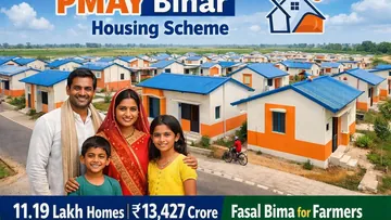 ബിഹാറിന് 11.19 ലക്ഷം വീടുകൾ; ₹13,427 കോടി PMAY, കർഷകർക്ക് Fasal Bima