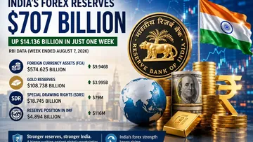 Forex Reserves $707 Billion; RBI ഡാറ്റയിൽ ഇന്ത്യയുടെ വൻ മുന്നേറ്റം