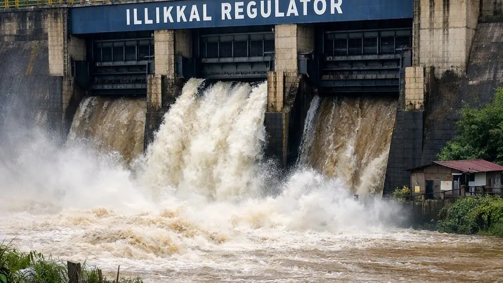 തൃശൂരിൽ കരുവന്നൂർ പുഴയിൽ ജലനിരപ്പ് മുന്നറിയിപ്പ് നില കടന്നു; ഇല്ലിക്കൽ റെഗുലേറ്ററിന്റെ ഷട്ടറുകൾ തുറക്കുന്നു