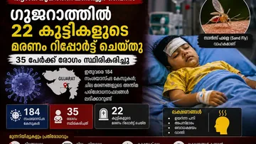 ചണ്ടിപുര വൈറസ് വ്യാപനം: ഗുജറാത്തിൽ 22 കുട്ടികളുടെ മരണം റിപ്പോർട്ട് ചെയ്തു; 35 പേർക്ക് രോഗം സ്ഥിരീകരിച്ചു